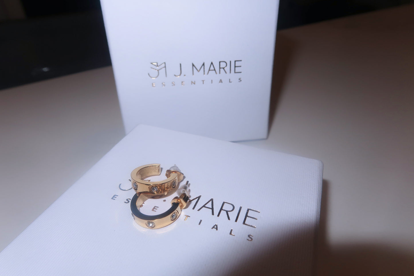 Golden Spark Earrings