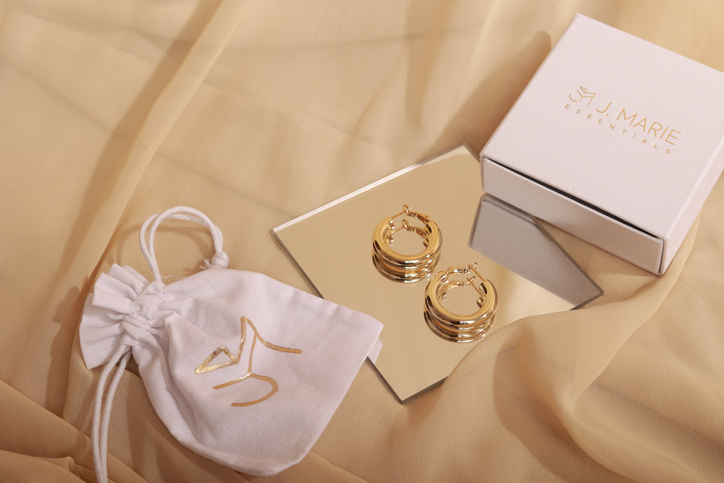 Essential Gold Hoop Earrings