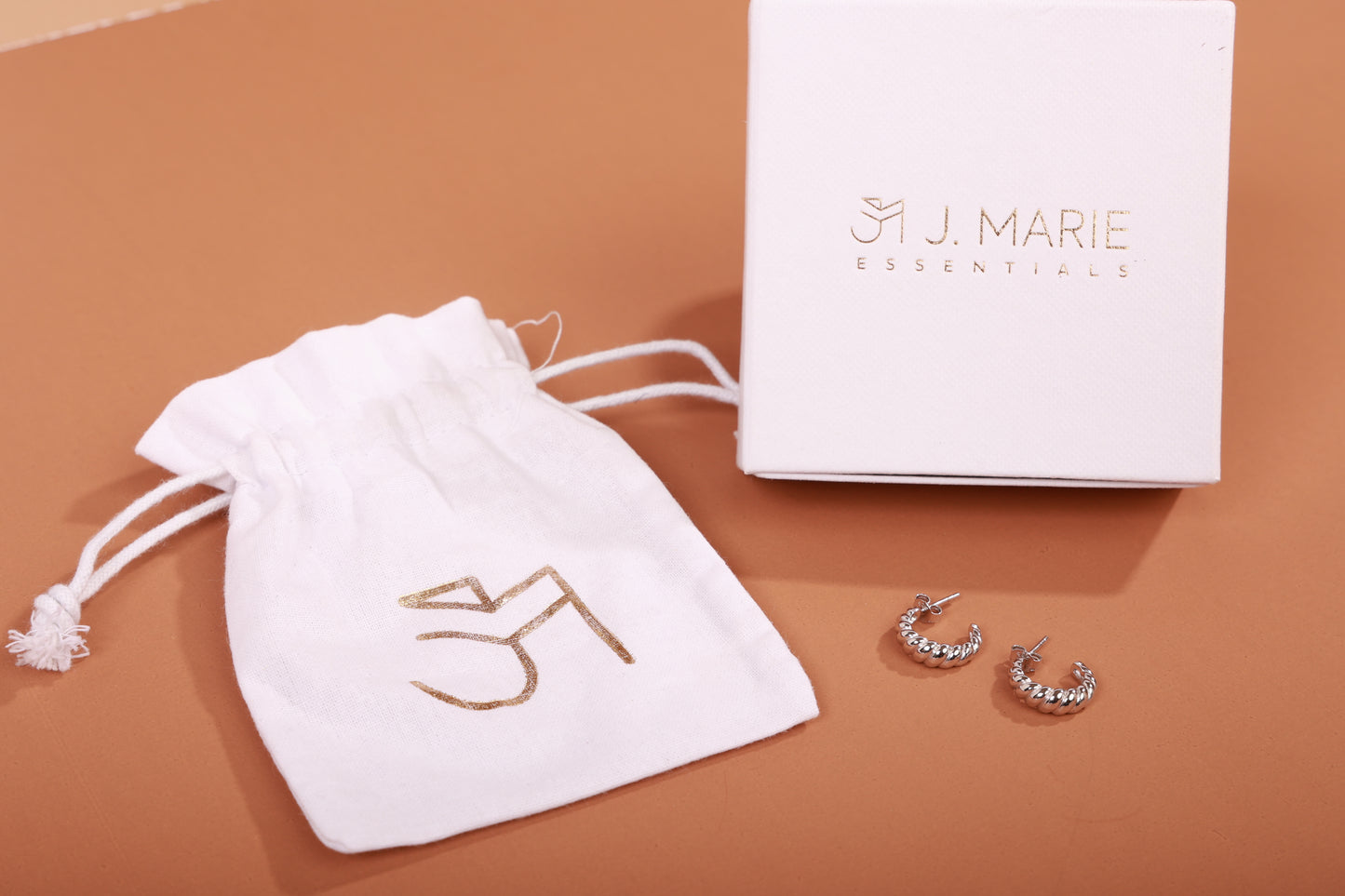 Timeless Crescent Hoop Earrings