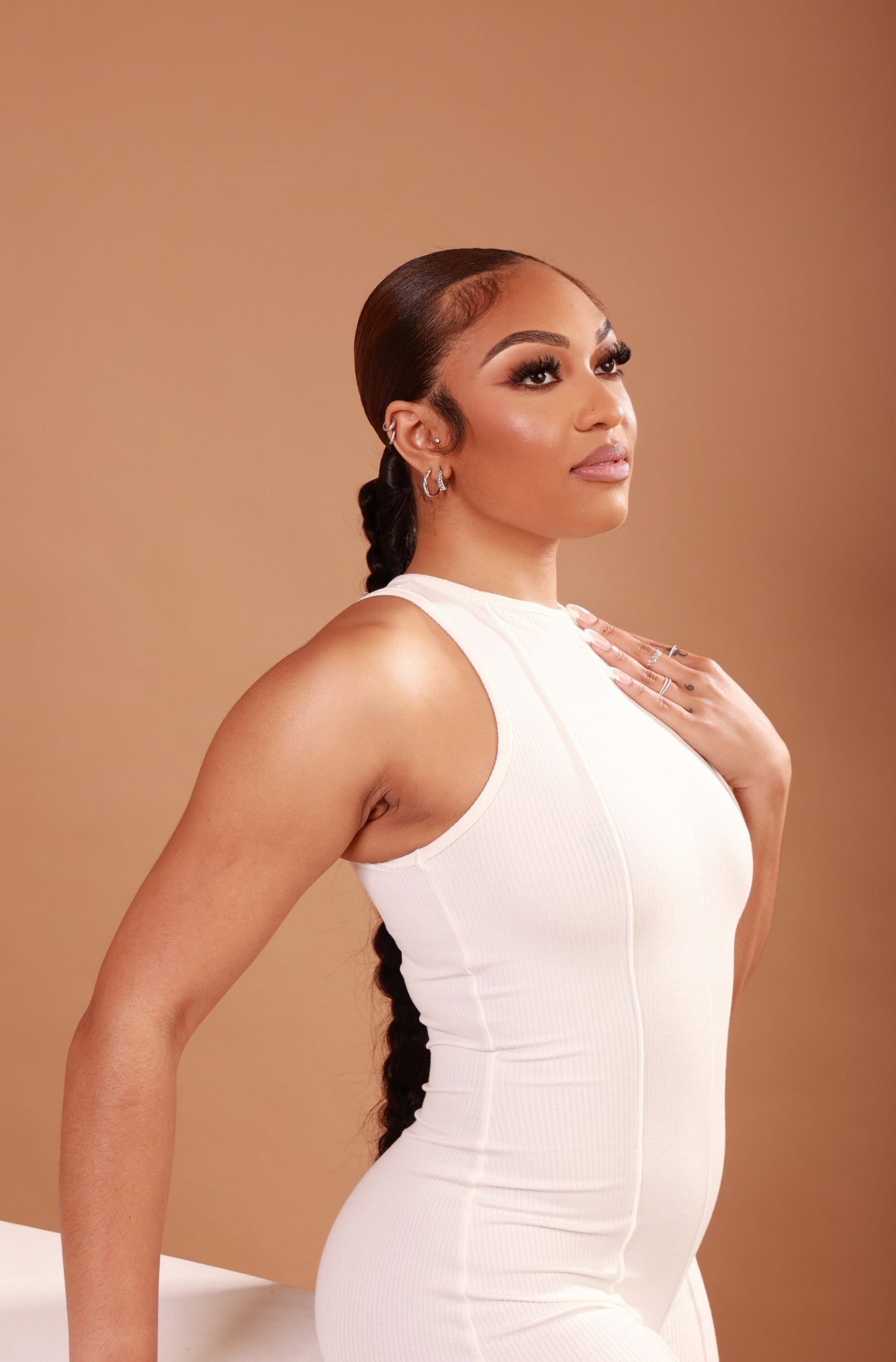 Timeless Crescent Hoop Earrings